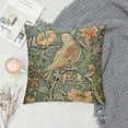 thumbnail image 2 of GOSMITH Throw Pillow Covers Decorative Boho Pillow Covers for Couch Living Room Golden Lily Light Square Pillow Cases European Jacquard Cozy Bedroom Decor, 2 of 5