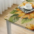 thumbnail image 4 of Elastic Edged Flannel Backed Vinyl Fitted Table Cover - Pattern -Square, 4 of 7