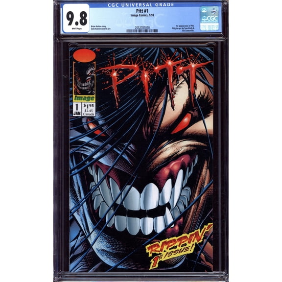 Collectible Pitt #1 - CGC 9.8 Comic Book