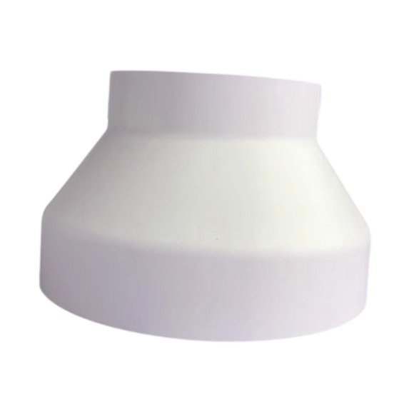 Adaptador de conducto de aire, conector de conducto, accesorios de brida, accesorio de tubería para ventilador de baño 180 mm a 110 mm