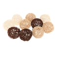 thumbnail image 3 of 10 Pieces Decorative Rattan Balls Assorted Centerpiece Bowl Fillers for Garden 8cm, 3 of 9
