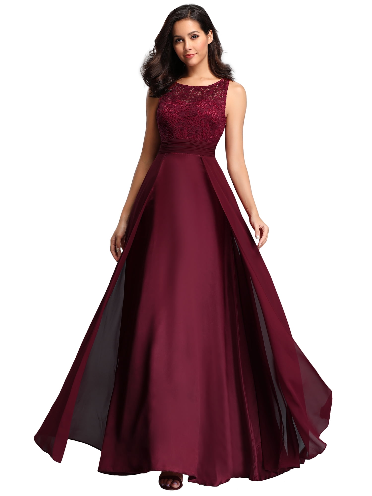 Ever-pretty - Ever-Pretty Womens Plus Size Chiffon Evening Prom Dresses ...