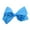 Blue, variant on 5.5 Inch Grosgrain Hair Bow Clip For Woman And Girls