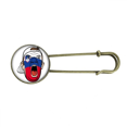 thumbnail image 1 of Eslovenia bandera maquillaje mascara gritando Cap EsES Broche De Broche De Metal Antiguo Unbranded M, 1 of 3