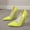 Green, variant on Women Shiny Pointed Toe Pumps Closed Toe Stiletto Heel Wide Fit Slip on Heels, Multi Bright Colors for Daily Club Wedding Party Occasions Red 5(36)