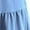 Blue, variant on Fall Wedding Guest Dresses for Women Puff Long Sleeve Smocked Casual Crew Neck Tiered A Line Flowy Long Dress Black M