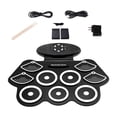 thumbnail image 3 of Runquan Hand Roll Drum Set Multifunction Lightweight Party Favors Silicone Drum Kits, 3 of 8