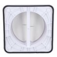 thumbnail image 3 of Clapet anti-retour universel pour hotte de cuisine, salle de bain, pour évacuation des fumées, 3 of 4