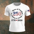 thumbnail image 2 of 250th Anniversary US Shirt, America 250 Anniversary Shirts United States 250 Years Since 1776 2026 Crew Neck Tshirt for Men #25, 2 of 3