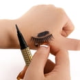thumbnail image 3 of Quick-drying Fluorescent Color Multifunctional Self- False Eyelashes 3ML Korean Eye Glitter, 3 of 3