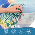 thumbnail image 3 of Yayeee Kitchen Curtains Tier Pair Light Filtering 27"x24" Rod Pocket Short Cafe Window Panel, Boat Seaside, 3 of 7