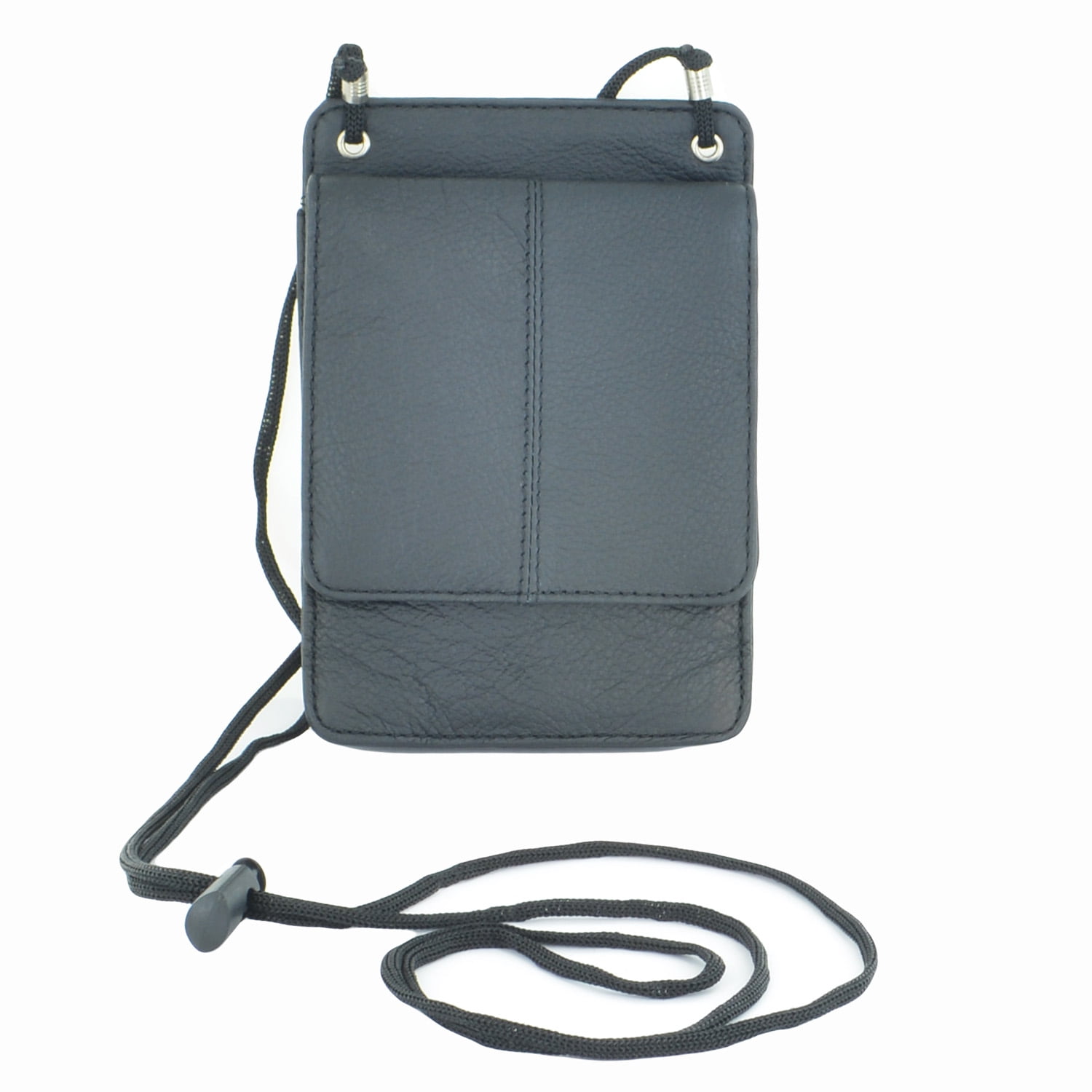 Faddism Unisex AntiTheft Neck Wallet & Passport Holder WLTPH2002BK in