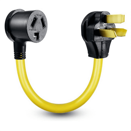 

10-50P 50-Amp 3- Old Style Dryer/Range Plug to 10-30R 3- Dryer Outlet 50-Amp Dryer Male Plug to 30-Amp US Plug