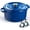 Sapphire Blue, variant on Overmont Enameled Cast Iron Dutch Oven - 4.5QT Pot with Lid Cookbook & Cotton Potholders - Heavy-Duty Cookware for Braising, Stews, Roasting, Bread Baking green