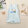 thumbnail image 2 of JUMEYU Newborn Romper Unisex Funny Baby Clothes Boy Cute Baby Funny Newborn for Baby Bodysuit Babies Romper Infant 0 3 6 9 12 18 24 Months (Green,0-6 Months), 2 of 9