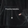 thumbnail image 3 of Sudadera Cobija Hoodie Mujer Hombre Con Capucha Suave Pijama, 3 of 8
