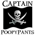 thumbnail image 2 of CafePress - Captain Poopypants Infant Bodysuit - Baby Light Bodysuit, Size Newborn - 24 Months, 2 of 4