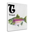 thumbnail image 2 of T - Trout By Shanni Welsh, 35" x 35" Fine Art Giclee Print on Gallery Wrap Canvas, Ready to Hang, 2 of 2