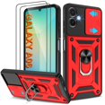 thumbnail image 1 of Funda ATUMP para Galaxy A06 6.7" Roja Antigolpes con Soporte Giratorio, 1 of 9