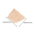thumbnail image 2 of FELTECHELECTR 3Pcs Beige Wood Violin Bow Wedge for Stringed Instrument Parts Beginners and Professionals, 2 of 7