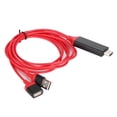 thumbnail image 2 of Rdeghly Phone To TV 1080P Universal HDTV For Adapter Cable For Cell Phone Tablet, 2 of 8