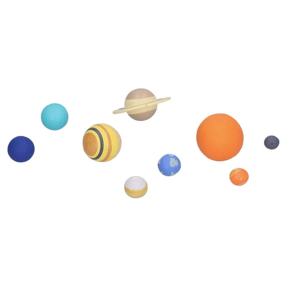 9pcs Solar System Teaching Model for Kids,Planet Educational Ball Toys,3D Planets for Kids Solar System Toys, Astronomy Science Educational Model