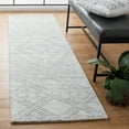 thumbnail image 2 of SAFAVIEH Abstract Tendrils Geometric Runner Rug, Ivory/Grey, 2'3" x 6', 2 of 7