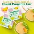 Craftmix Cocktail Mixers, Mango Margarita with Lime, 12 Pack
