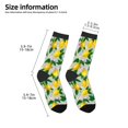 thumbnail image 2 of Honeii Lemon1 Print Children's Colorful Socks,Unisex Kids and Toddlers' Cushioned Sock,Kids Athletic Crew Socks,for Everyday Wear and Sports, 2 of 5