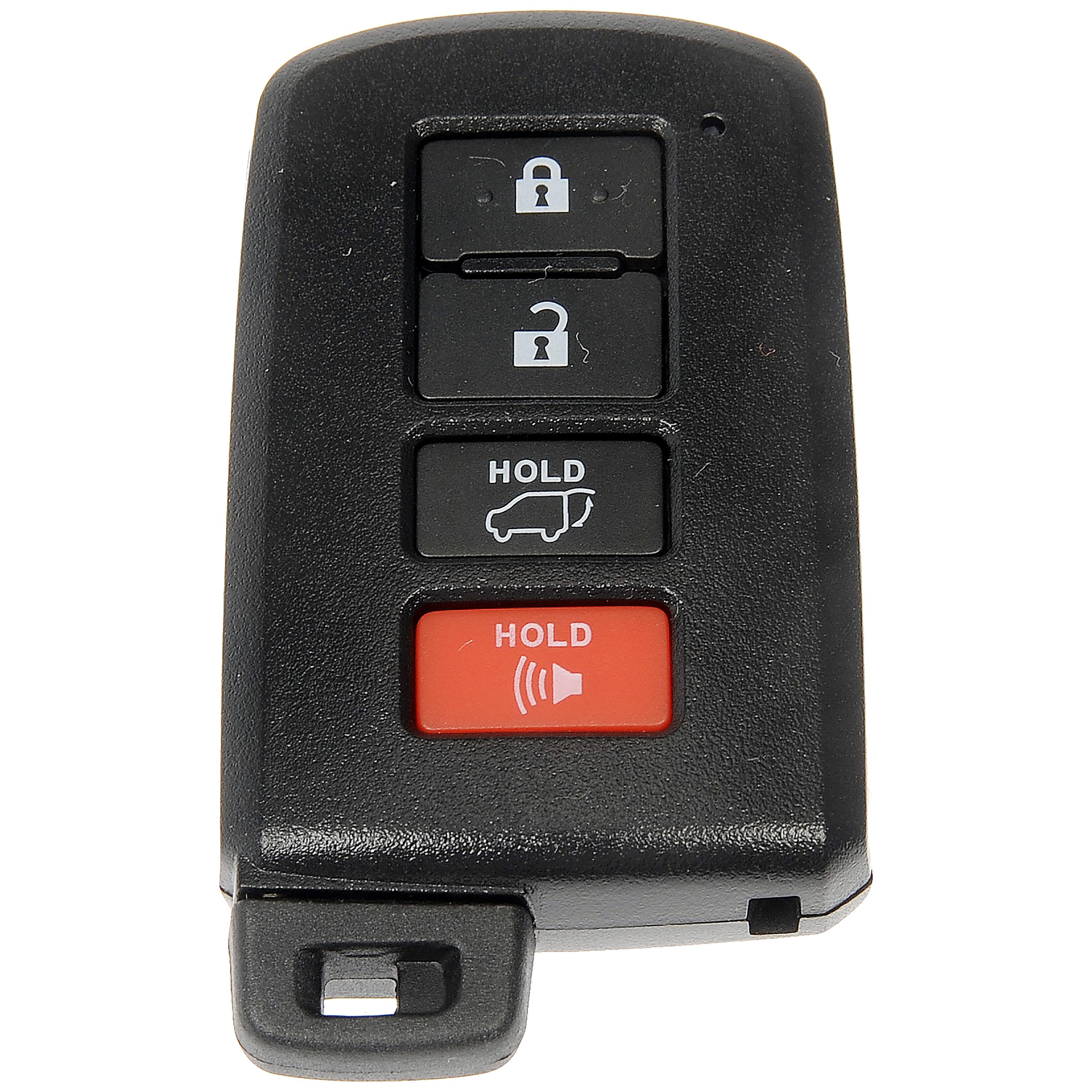 Dorman Toyota Key Fob Case Replacement - Black Transmitter Cover For Select Models