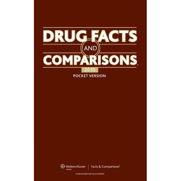 Pre-Owned Drug Facts and Comparisons: Pocket Version 2010 (Paperback) 1574393073 9781574393071