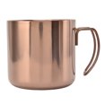 thumbnail image 4 of Stainless Steel Coffee Mug 400ml, Handle Design Simple Stylish for Home Office Restaurant Portable Water Cup, 4 of 7