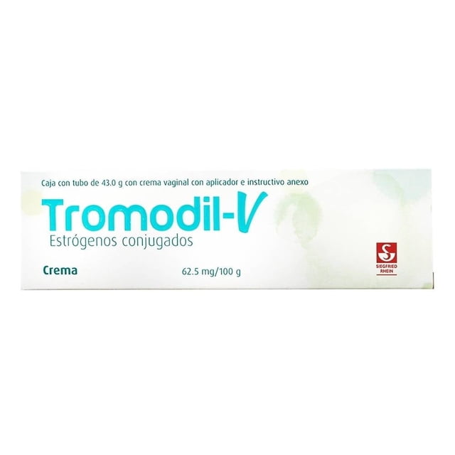Tramodil-V estrógenos conjugados 62.5 mg/100 g tubo con 43 g