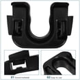 thumbnail image 3 of DEEPCRAFF 2Ud Soporte Trasero Negro Para Rack De Que Previene Deslizamiento De Equipaje, 3 of 8