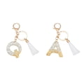 thumbnail image 1 of (Lot de 2) Porte-Clés Rinsvye Couleur Lettre Porte-Clés Pochette à Fermeture Éclair et Support Pendentif en Résine Translucide Porte-Clés Anneaux et Chaînes Porte-Clés Lettre Pendentif Translucide Couleur Résine Porte-Clés Porte-Clés, 1 of 9