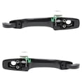 thumbnail image 5 of Front Left and Right Exterior Door Handle Set Compatible with 2007-2017 Jeep Patriot Limited (07-15) North (13-17) North Edition (08) CH1310146, 5 of 5