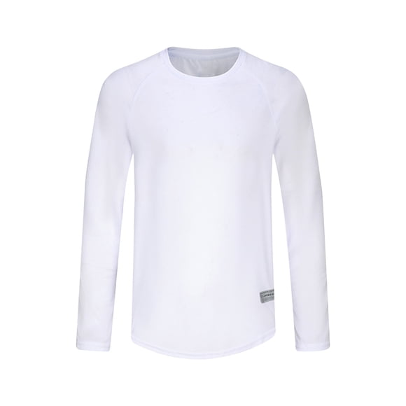 Cameland Long Sleeve T Shirt for Men Solid Color Lightweight Breathable Crewneck Tops Fall and Winter Base Shirt