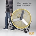 thumbnail image 4 of Ventilador De Piso Industrial 30 Pulgadas Aluminio Amarillo Kingsman amarillo, 4 of 9