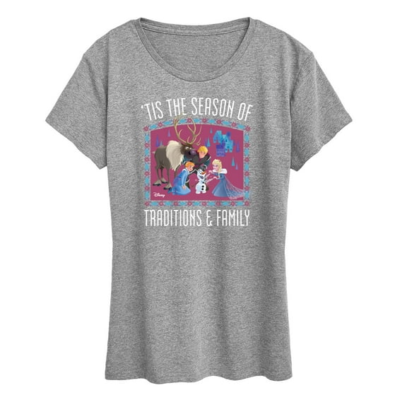 Frozen 2 - Tis The Season - Women's Short Sleeve Graphic T-Shirt