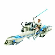 Star Wars Figure And Vehicle Speeder Bike Obi Wan