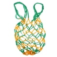 thumbnail image 2 of Baloncesto Fútbol Fútbol Voleibol Malla Bolsa de almacenamiento Llevar Verde amarillo Sunnimix Bolsa de malla de malla, 2 of 8