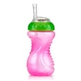 thumbnail image 4 of Nuby Vaso para sorber con pajita suave y fácil de agarrar para niñas, sin derrames, (paquete de 3) 10 oz - 12+ meses, 4 of 5