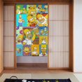 thumbnail image 1 of Cortinas opacas de Los Simpsons para decoración del hogar, cortinas aislantes para ventanas, cortinas para dormitorios y salas de estar, 1 of 7