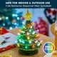 thumbnail image 3 of Árbol de Navidad Joiedomi 9.5 de cerámica preiluminado con LED, 3 of 8