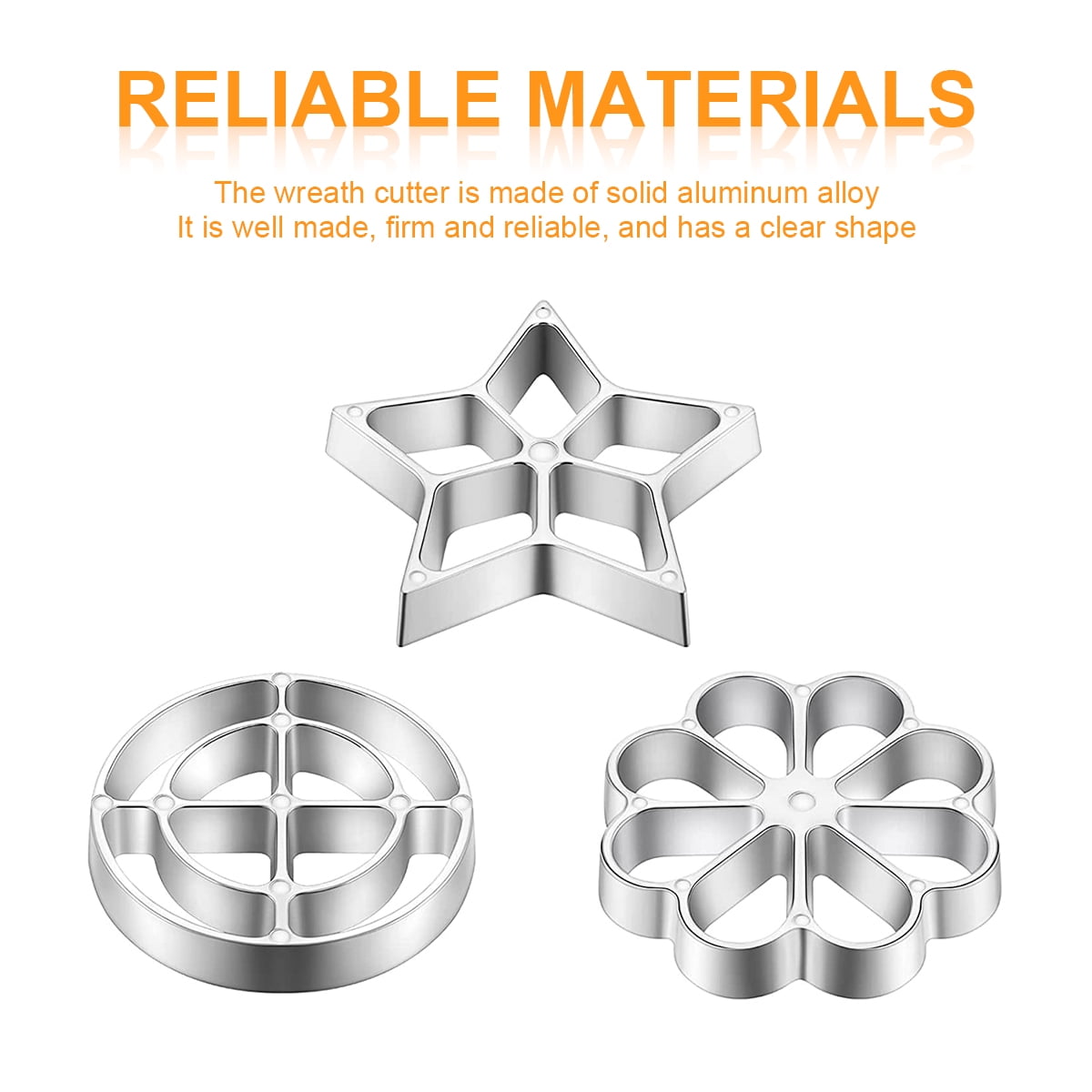 Qenwkxz 4Pack Metal Waffle Mould Set with Wooden Handle Durable Rosette Cookie Bunuelos Tool Star Flower Circle Waffle Egg Muffin Maker Kitchen Accessories for Baking Cooking Handle 9.65 x 4.72in