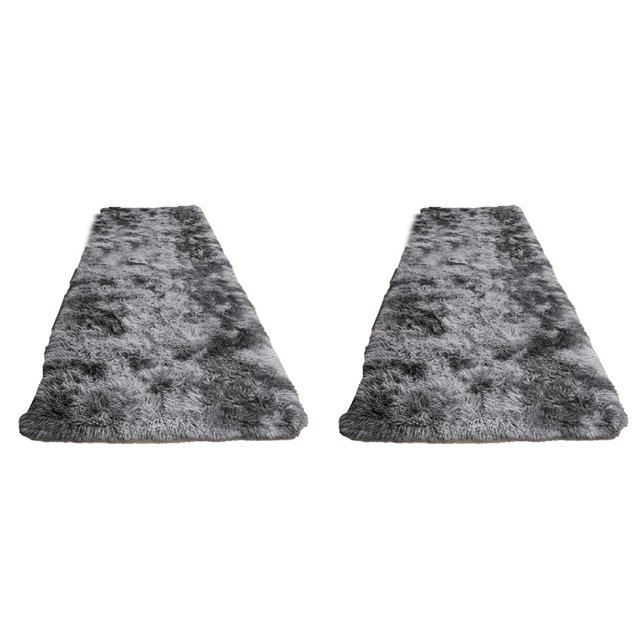 2X Alfombras para Sala de Estar, 160 X 60 cm, Alfombra de Pasillo, Alfombra Antideslizante Lavable, Alfombras de Piso, Alfombras para NiñOs, Pasillo, Sala de Estar, Dormitorio