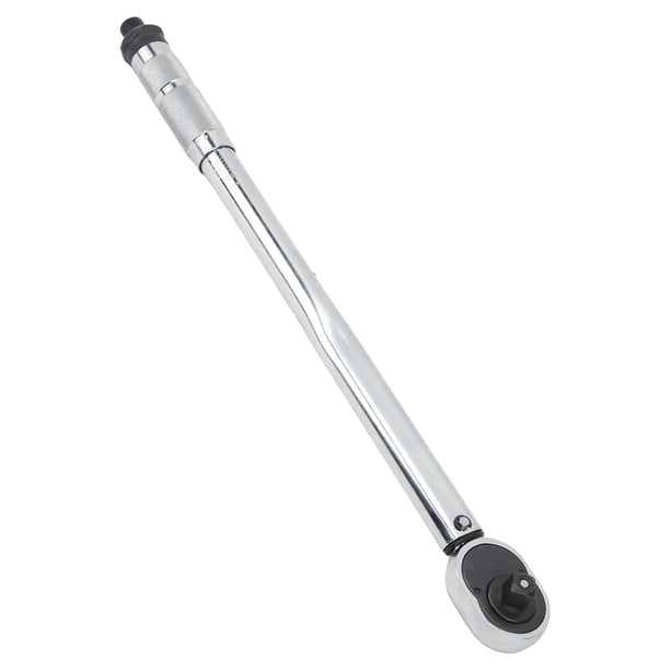 Llave De Alta Precisión, Transmisión De 1/2 Pulgada Haga En Dos 28210 Nm Reversible Ajustable Con Escala De Alto Contraste, Acero Con Calor Con Chapas Cromadas