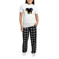 thumbnail image 5 of CafePress - Alaskan Malamute Cute Dog - Women's Short Sleeve Print T-Shirt and Pants Light Cotton Pajama Set, 5 of 7