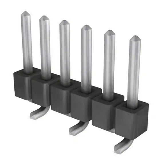 Pack of 5 TSM-106-01-T-SV Connector Header Surface Mount 6 position 2.54mm :RoHS, Tube