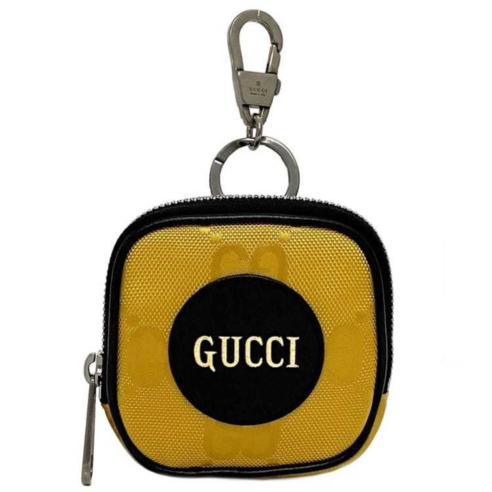 Pre-Owned Gucci pouch yellow black off the grid 645060 ec-20650